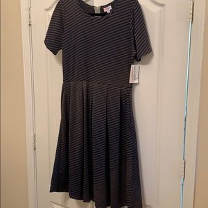 Lularoe new Amelia. Grey and blue